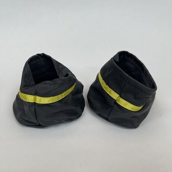 Build A Bear Workshop BABW Shoes Black Yellow - Picture 4 of 6
